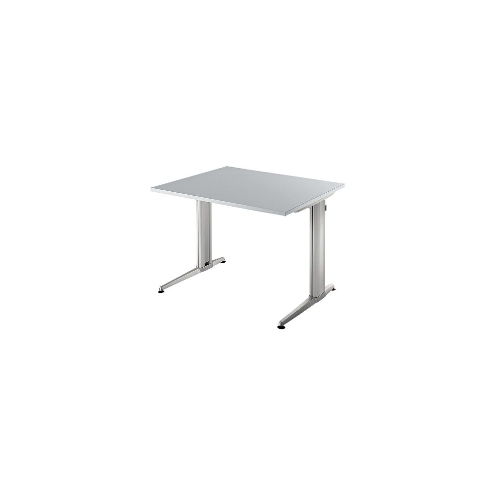 Hammerbacher Arbeitstisch Matrix Lichtgrau 800 x 800 x 720 mm