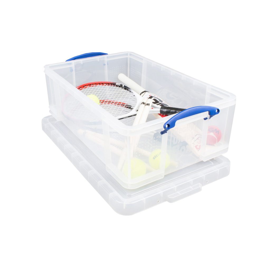 Really Useful Box Aufbewahrungsbox 50CCB 50 L Transparent Kunststoff 71 x 44 x 23 cm