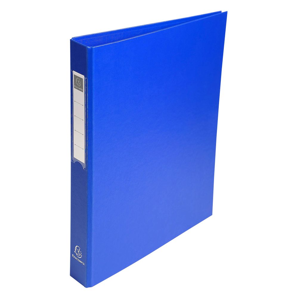 Exacompta Ringbuch A4 Polypropylen 4 Ringe 25 mm Blau