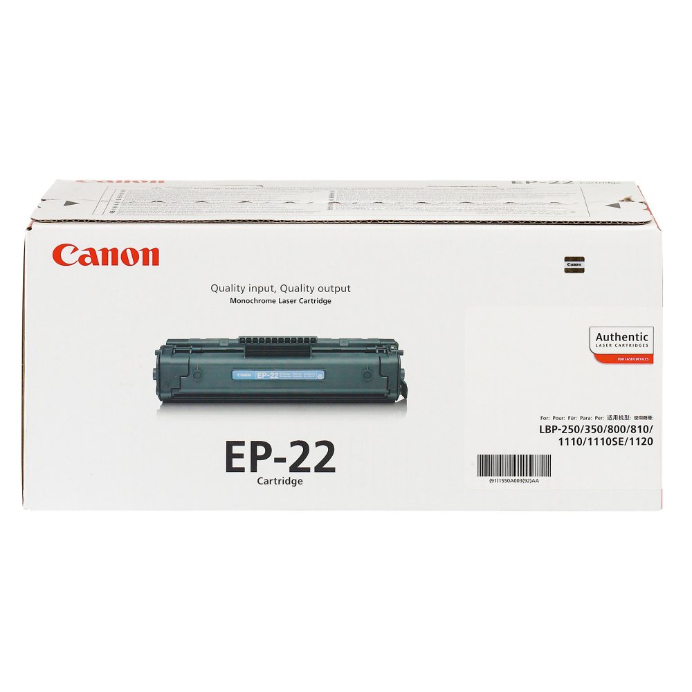 Canon EP-22 Original Tonerkartusche Schwarz