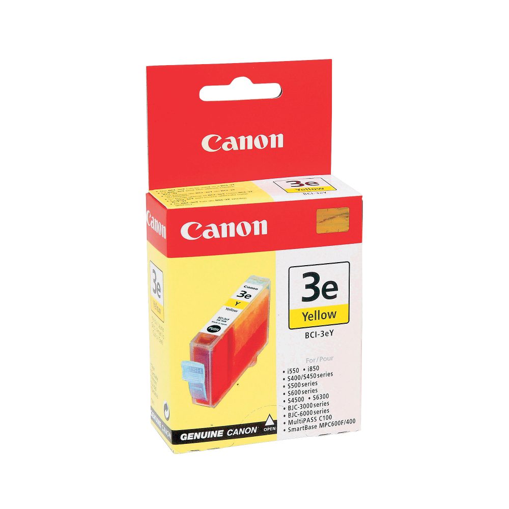 Canon BCI-3eY Original Tintenpatrone Gelb 1