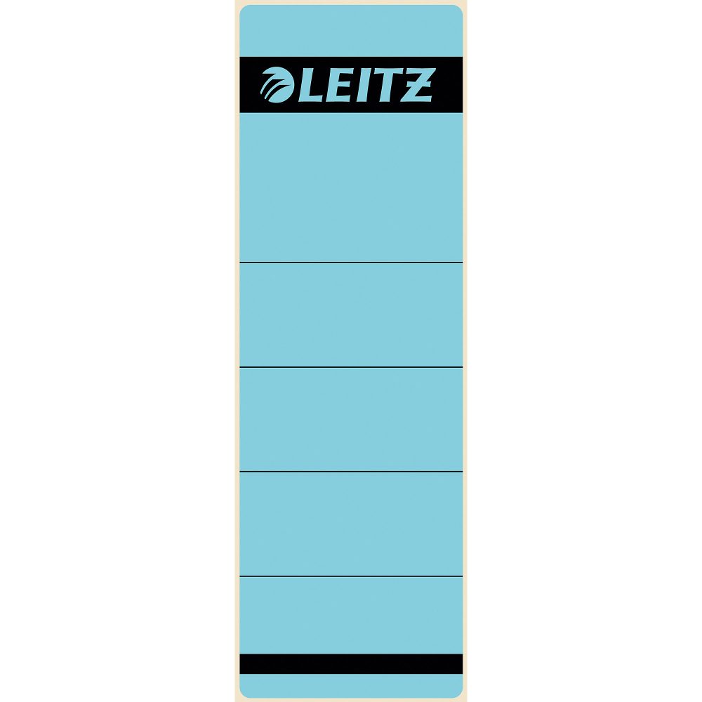 Leitz Selbstklebende Rückenschilder 1642-00-35 DIN A4 Blau 6,15 x 19,1 cm 10 Stück