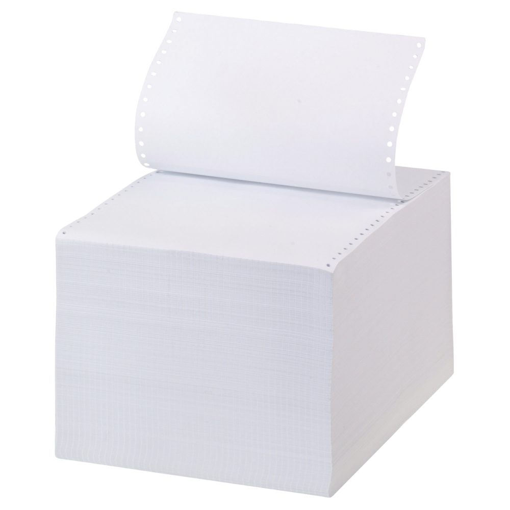 Niceday Computer-Endlospapier DIN A5 70 g/m² Längsperforation, 1-fach 240 mm x ca.152 mm (6