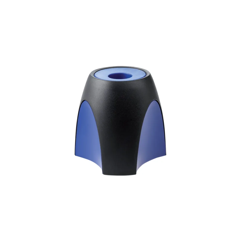 HAN Briefklammernspender Delta Kunststoff Schwarz, Blau 9,5 x 9,5 x 8,8 cm