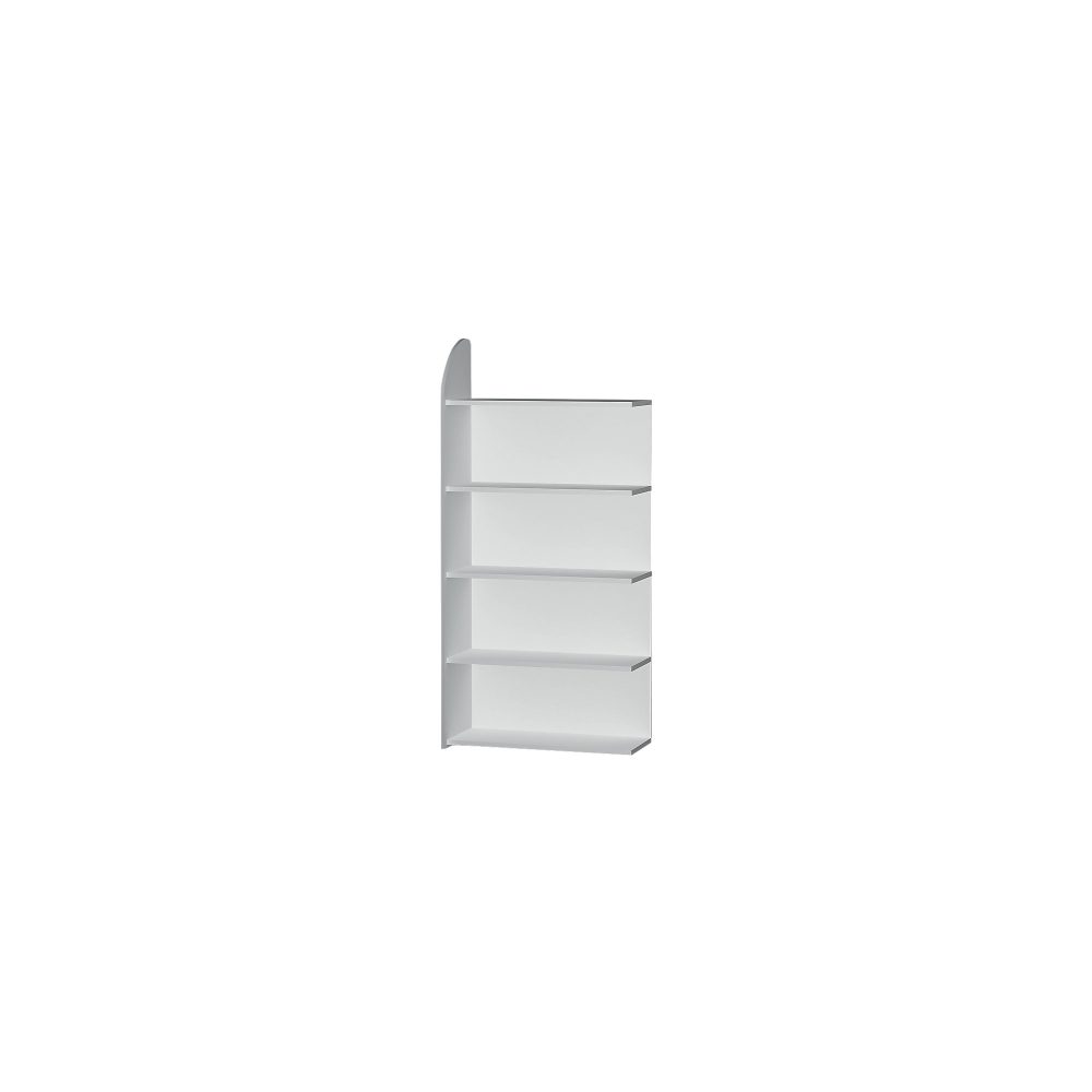 Kerkmann Regalfeld Dante Lichtgrau 5 Böden 1.000 x 325 x 1.900 mm