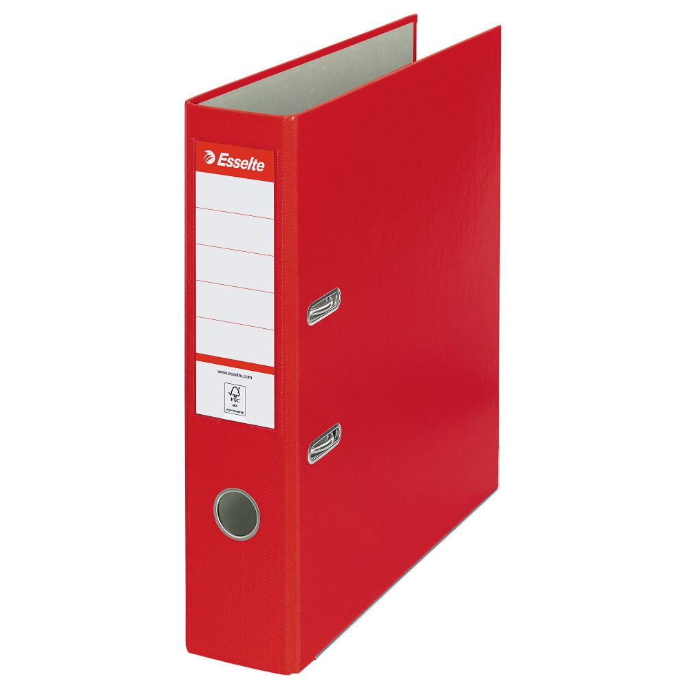 Esselte Essentials Ordner A4 72 mm Rot 2 Ringe 11253 PP (Polypropylen) Hochformat