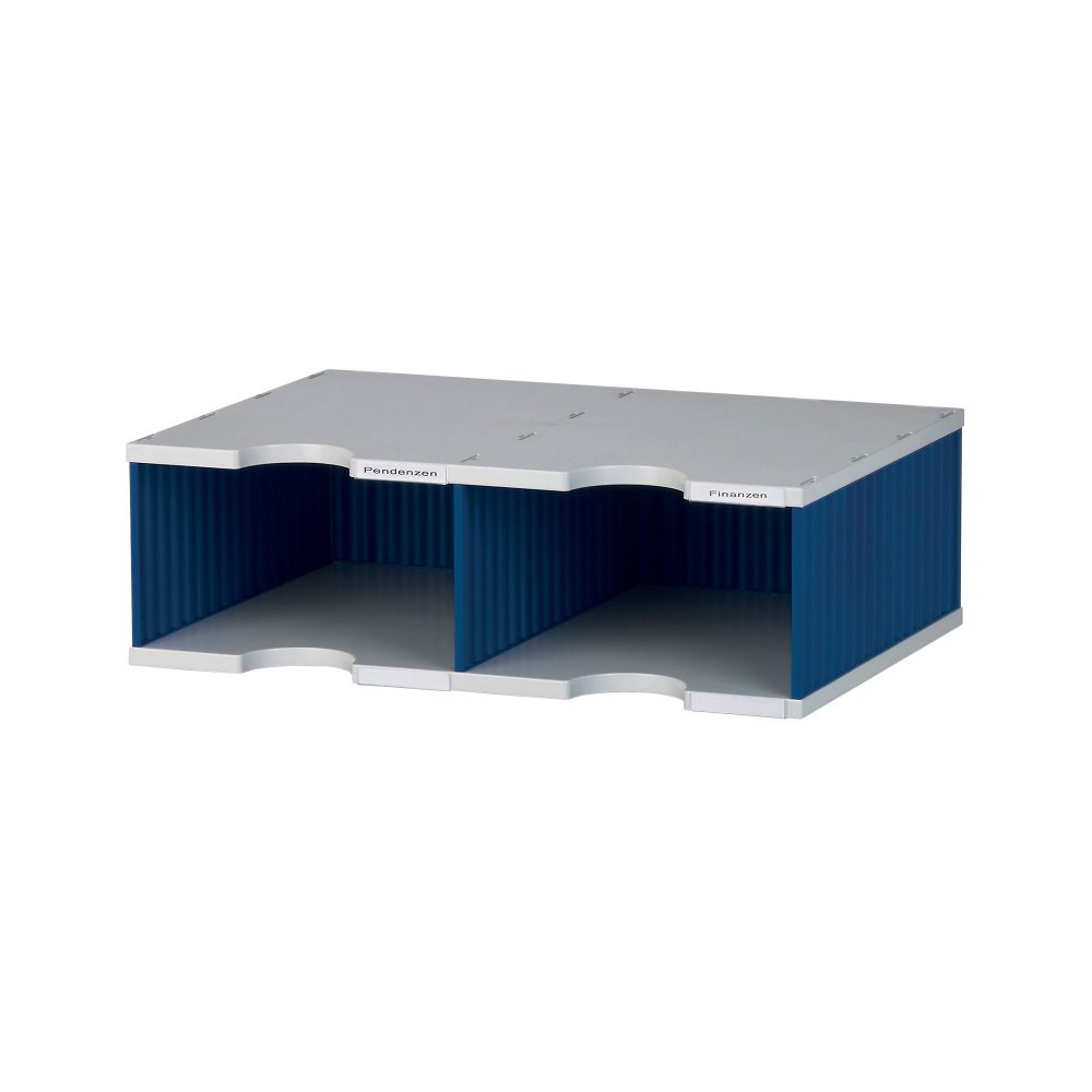 Styro Sortiersystem Styrodoc® Grau, Schwarz 48,5 x 33,1 x 15,3 cm