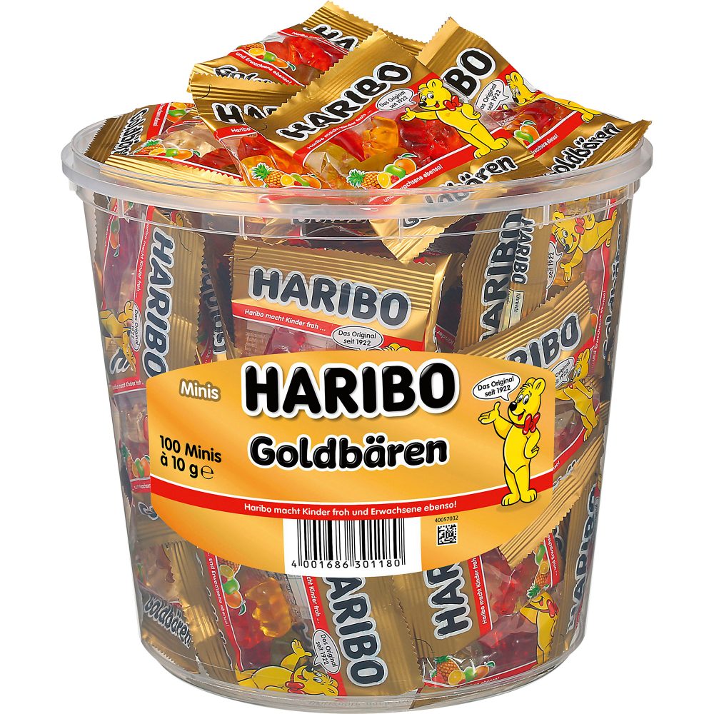 HARIBO Goldb&auml;ren Mini 8g 350590 100 St&uuml;ck
