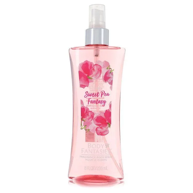 Body Fantasies Signature Pink Sweet Pea Fantasy by Parfums De Coeur Body Spray 240 ml