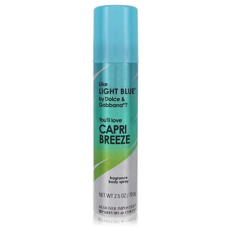 Designer Imposters Capri Breeze by Parfums De Coeur Body Spray 75 ml