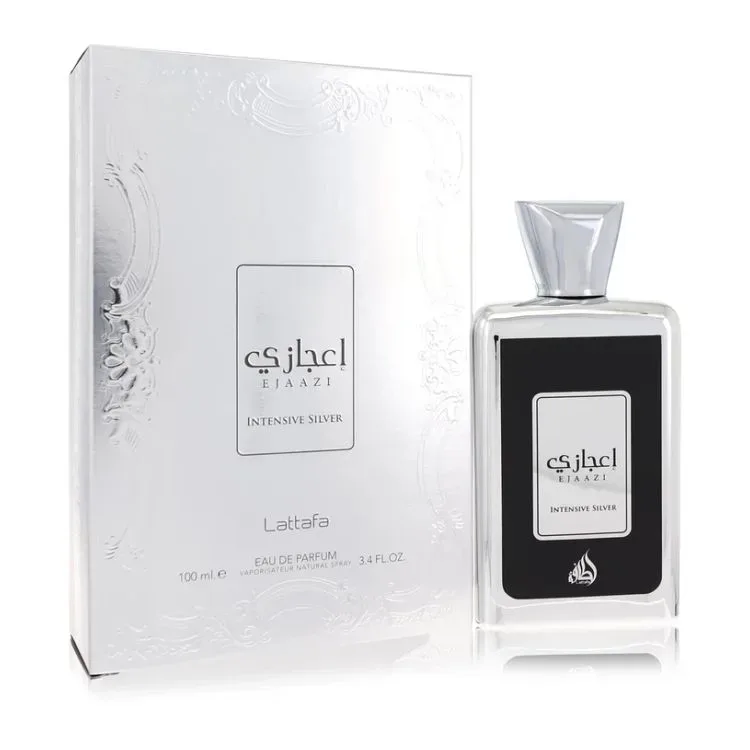 Lattafa Ejaazi Intensive Silver Eau De Parfum Spray (Unisex) 100 ml