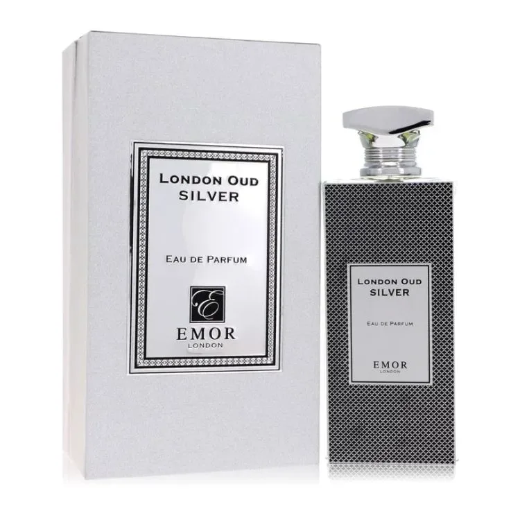 Emor London Oud Silver Eau De Parfum Spray (Unisex) 125 ml