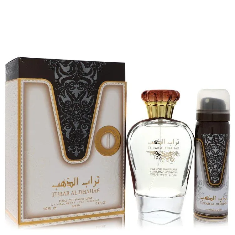 Al Zaafaran Ard  Turab Al Dhabah Eau De Parfum Spray with 50 ml Perfumed Spray 100 ml