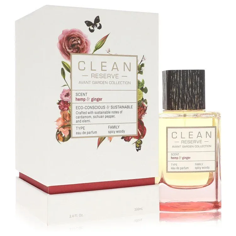 Clean Reserve Hemp & Ginger Eau De Parfum Spray (Unisex) 100 ml