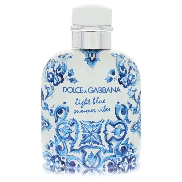 Dolce & Gabbana Light Blue Summer Vibes Eau De Toilette Spray (Tester) 125 ml