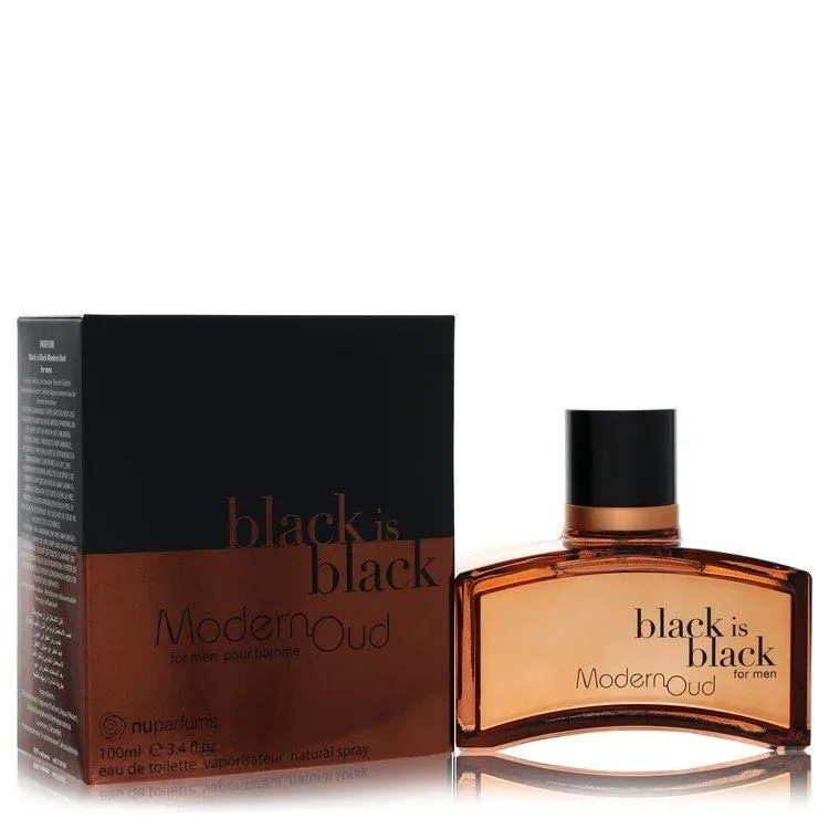 Nu Parfums Black is Black Modern Oud Eau De Toilette Spray 100 ml