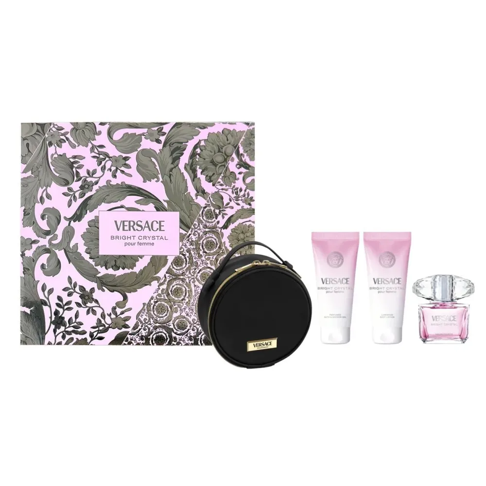 Versace Bright Crystal Geschenkset 90ml