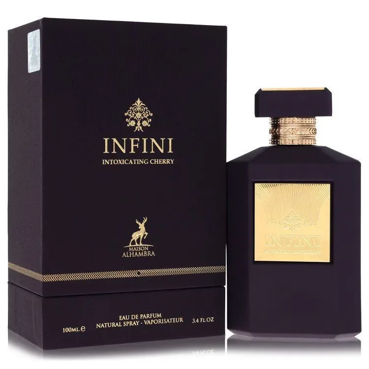 Maison Alhambra Infini Intoxicating Cherry Eau De Parfum Spray (Unisex) 100 ml