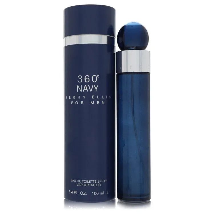 Perry Ellis 360 Navy Eau De Toilette Spray 100 ml
