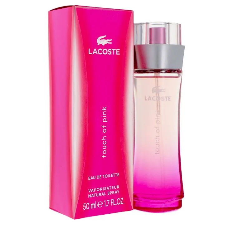 Touch of Pink by Lacoste Eau de Toilette Spray 50 ml