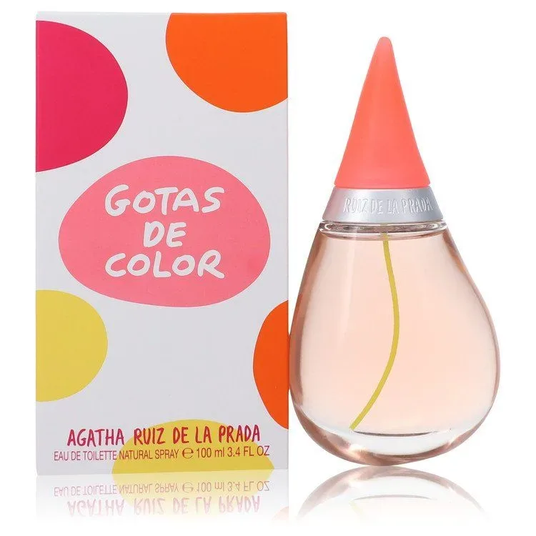 Agatha Ruiz De La Prada Gotas de Color Eau De Toilette Spray 100 ml