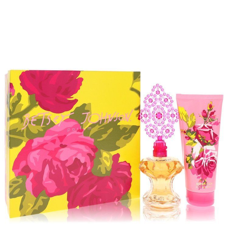 Betsey Johnson by Betsey Johnson Gift Set -- 3.4 oz Eau de Parfum Spray + 6.7 oz Body Lotion