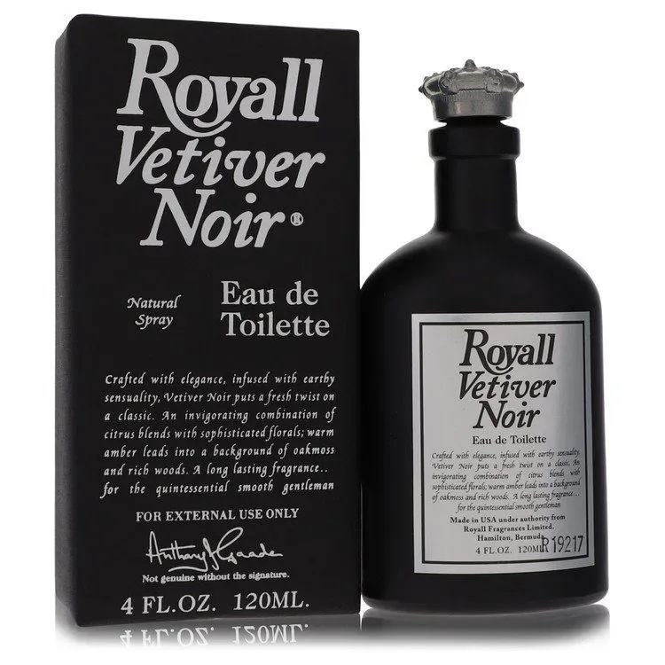 Royall Vetiver Noir by Royall Fragrances Eau de Toilette Spray 120 ml