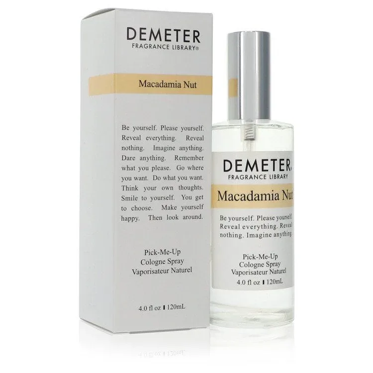 Demeter Macadamia Nut by Demeter Cologne Spray (Unisex) 120 ml