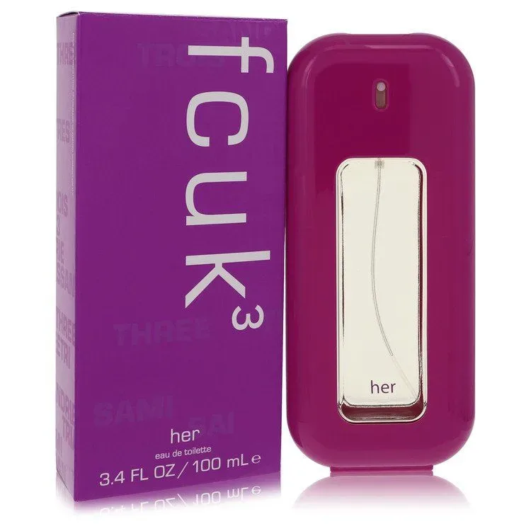 French Connection FCUK 3 Eau De Toilette Spray 100 ml