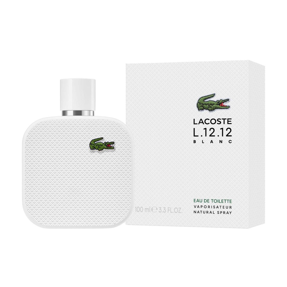 Lacoste Eau de Lacoste L.12.12 Blanc by Lacoste Eau de Toilette Spray 100 ml