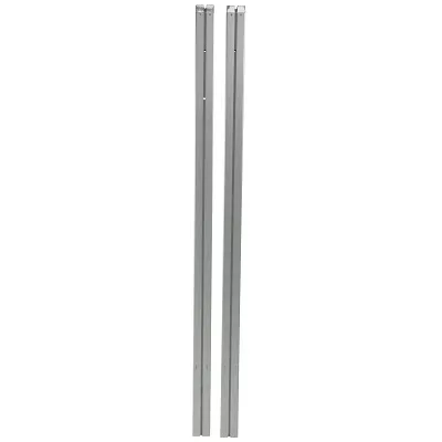Sport-Thieme Badmintonpfosten für Bodenhülsen, Profil 80x80 mm