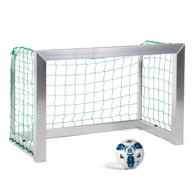 Sport-Thieme Mini-Fussballtor vollverschweisst, Inkl. Netz, grün (MW 10 cm), 1,20x0,80 m, Tortiefe 0,70 m