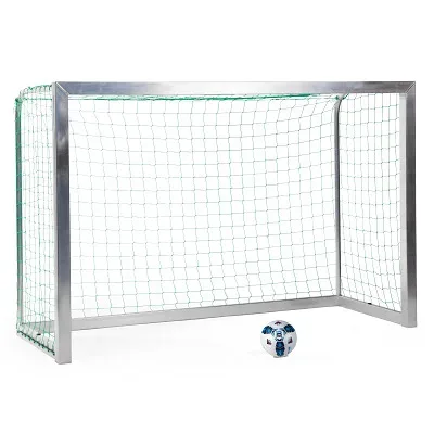 Sport-Thieme Mini-Fussballtor vollverschweisst, Inkl. Netz, grün (MW 10 cm), 2,40x1,60 m, Tortiefe 1,00 m