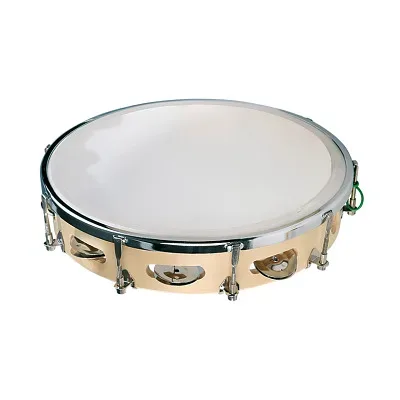 Goldon Tamburin mit Schellen, 20 cm