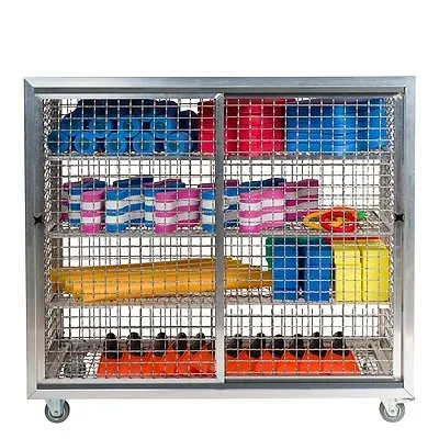 Sport-Thieme Gitterregalwagen 