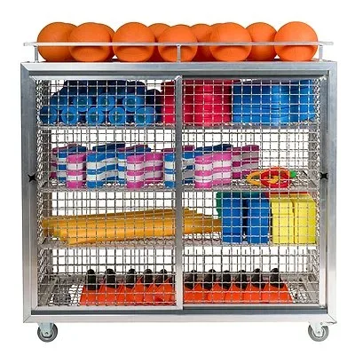 Sport-Thieme Gitterregalwagen 