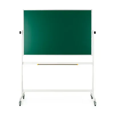Sport-Thieme Drehgestelltafel, Beidseitig Kreidetafel, 150x100 cm