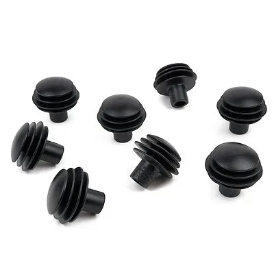 Sportime Abdeckkappen-Set für Kickerstangen, 13 mm