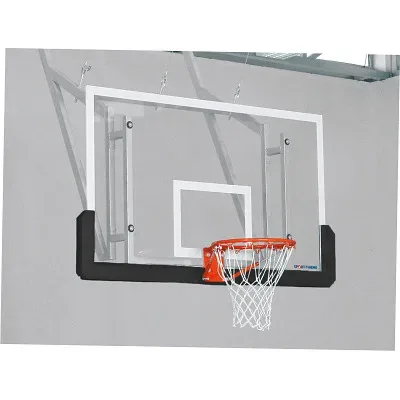 Sport-Thieme Kantenschutzpolster für Basketball-Zielbrett, Für 18 mm Zielbrettstärke, Schwarz