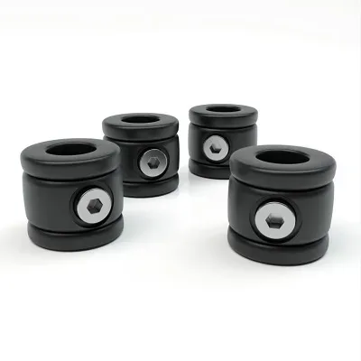 Sportime Stellringe für 16 mm Torwartstangen, 4er Set