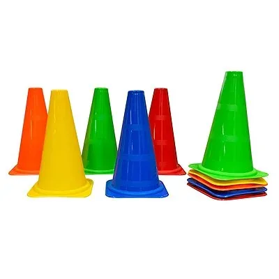 Sport-Thieme Markierungskegel-Set, 14x14x23 cm