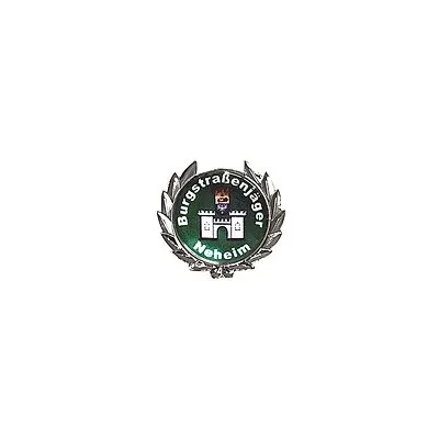 Pin mit Kranz, Kranz Silber