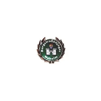 Pin mit Kranz, Kranz Bronze