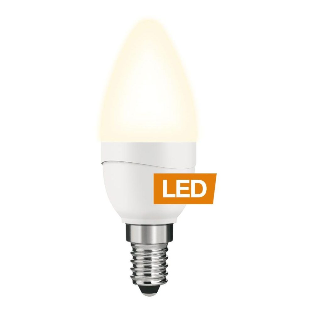 Ledon LED Kerze, B35, 5W, E14, nicht dimmbar