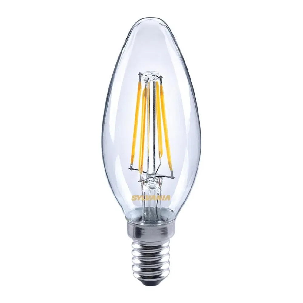 Sylvania LED-Lampe ToLEDo Retro, Kerze, E14