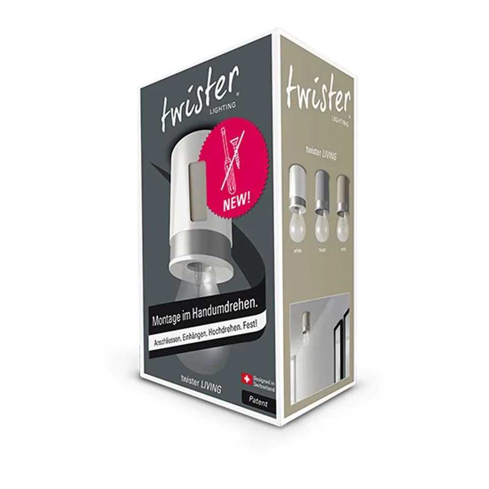 Twister Living Lampenfassung