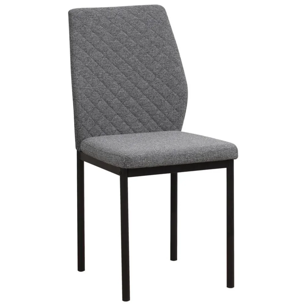 Stuhl Mia In Grau  Mikrofaser 