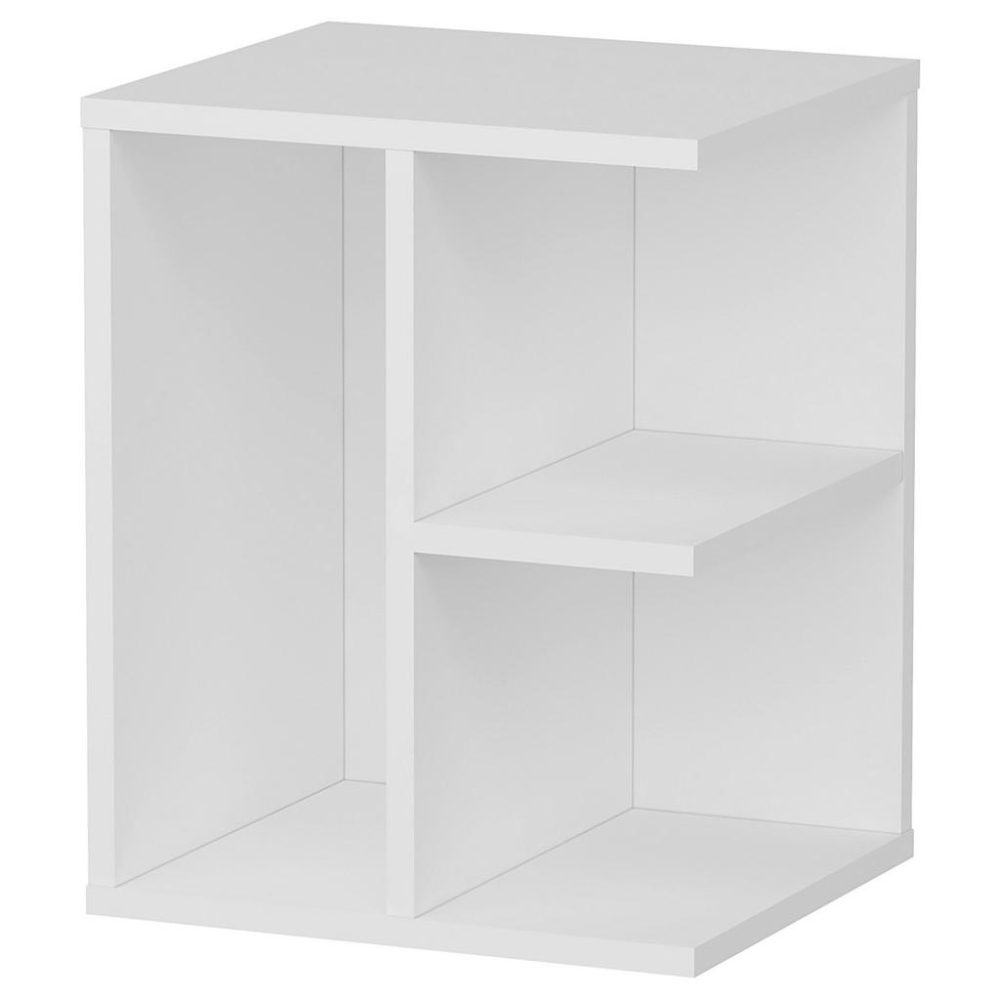 Nachttisch Prometheus 40/50/39,6 cm Weiss 