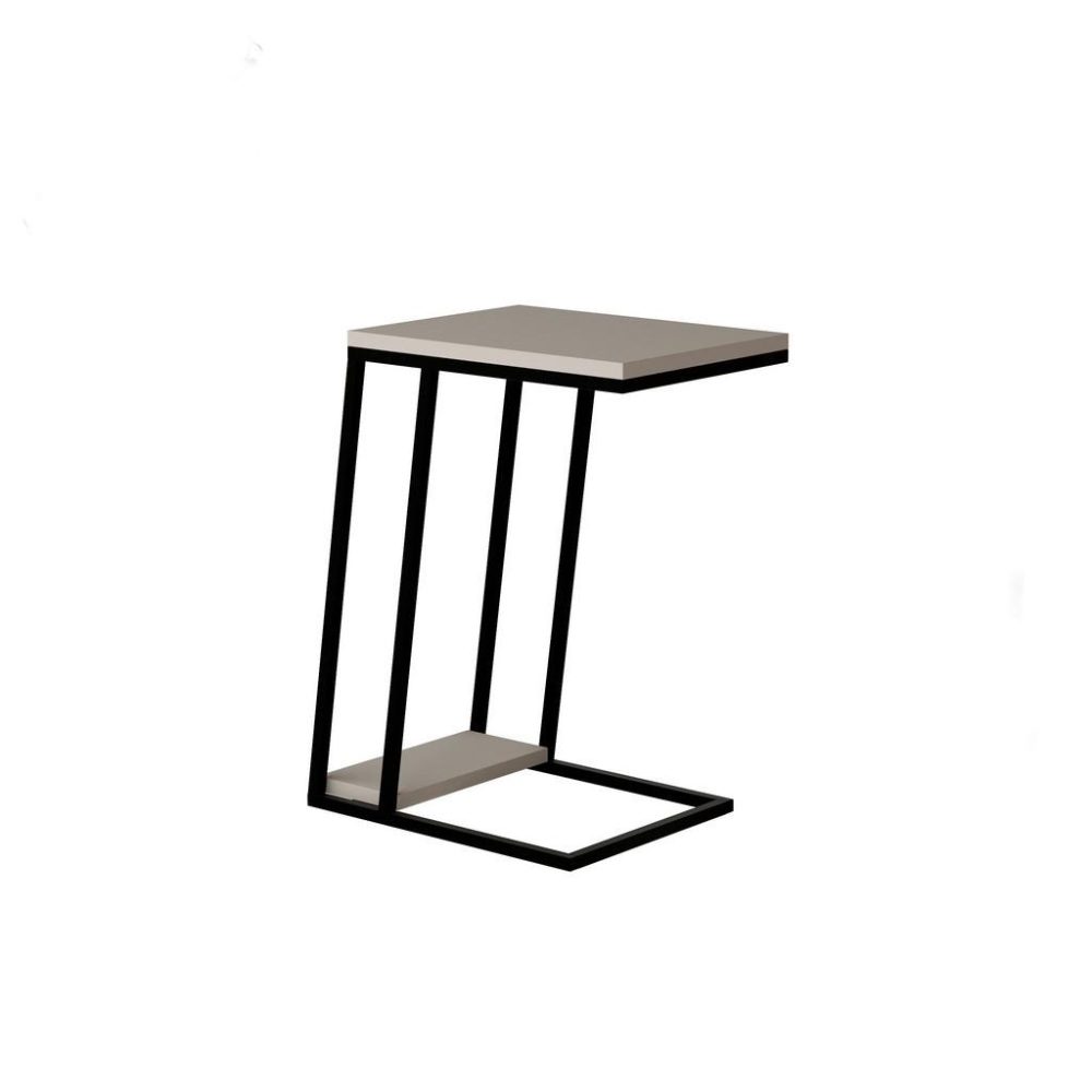 Beistelltisch Pal C Side Table Metall, Holzwerkstoff 30/40/57 cm 