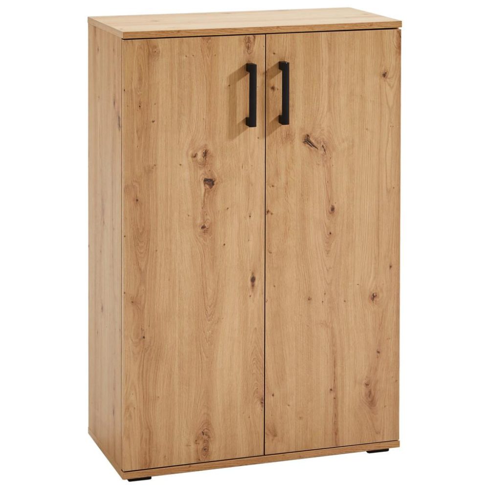 Schuhschrank In Eiche 70/106/34 cm 